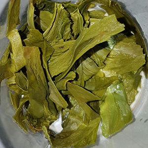 圖四 - 葉底 圖四 - 葉底